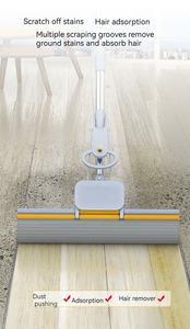 大型ローラーモップスポンジフラットモップハンズフリースクイーズモップ - Product Image 6