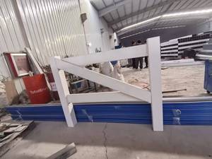 Recinzione Flessibile per Cavalli Corey in PVC Vinilico <span class=keywords><strong>Bianco</strong></span> Naturale a 4/3 Traverse, Ecologica e di Alta Qualità, Ideale per Fattorie e Ranch - Offerta Speciale - Product Image 4