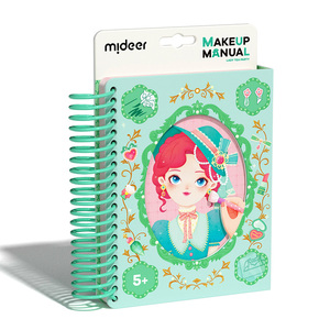 Mideer MD3347 Libro de Maquillaje de Princesas para Niñas, Manualidades DIY para Niñas de Seis Años, Juguete de Maquillaje - Product Image 1
