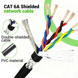 Cable de Comunicación y Datos Certificado, <span class=keywords><strong>UTP</strong></span>/FTP Cat5e/Cat6, Cobre Desnudo de 24 AWG, Cubierta de PVC/LSZH, para Sistemas de Red y CCTV - Product Image 3