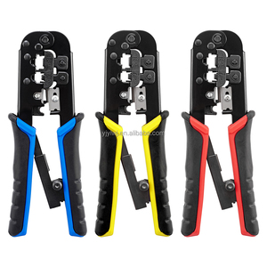 <span class=keywords><strong>Pince</strong></span> à sertir réseau à cliquet double fonction N568R de qualité professionnelle pour usage domestique, sans effort, pour connecteurs RJ45, 6P8P - Product Image 6