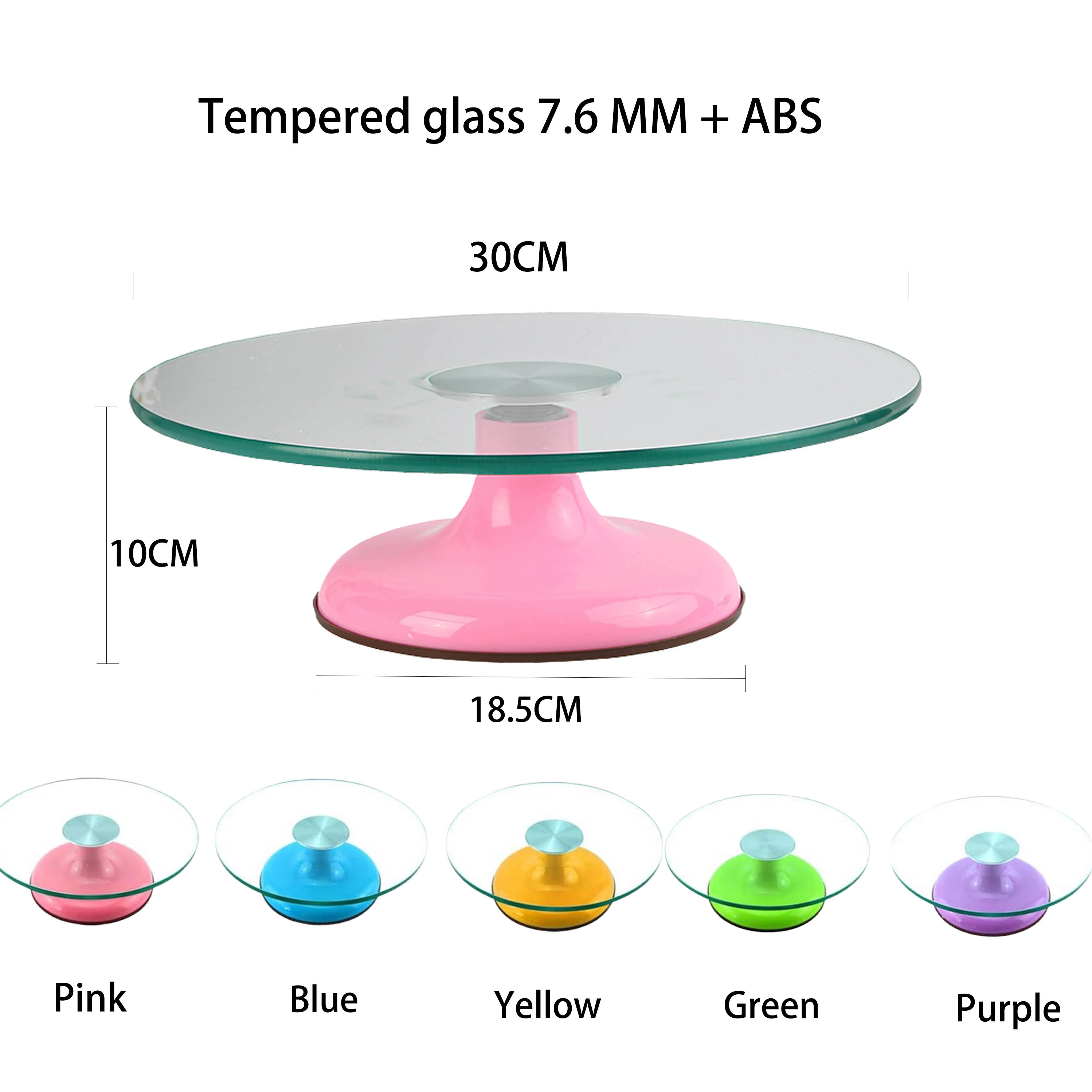 Tempered glass 7.6 MM + ABS