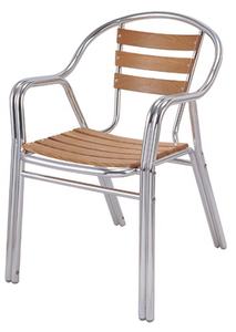 <span class=keywords><strong>Chaise</strong></span> <span class=keywords><strong>de</strong></span> jardin en plastique bois minimaliste d'extérieur Simple Empilable Légère Balcon Hôtel <span class=keywords><strong>Restaurant</strong></span> <span class=keywords><strong>Terrasse</strong></span> Meubles - Product Image 4