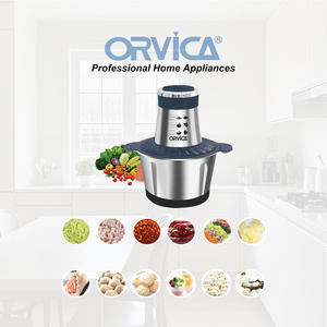 Hachoir à viande électrique en acier inoxydable, appareil de cuisine domestique pour la préparation des aliments, trancheuse à viande - Product Image 4