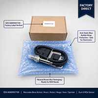 Nouveau capteur SCR Nox A0009057100 5WK96683A pour Mercedes Benz, capteur d'oxygène et d'azote 12V avec garantie d'un an