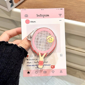 Support magnétique puissant pour téléphone avec breloques mignonnes de baseball, <span class=keywords><strong>badminton</strong></span> et ping-pong – Support adhésif anti-choc pour téléphone - Product Image 3