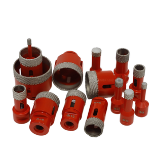 Chất lượng cao M14 chân không brazed ma trận khoan bit tốt nhất khô khoan bit cho tốc độ nhanh sứ Gres lõi bit kim cương holesaw - Product Image 1