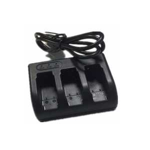 Chargeur de batterie noir 3 canaux pour GoPro <span class=keywords><strong>HERO5</strong></span> avec câble USB accessoires de caméra d'action gopro - Product Image 1