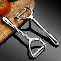 Éplucheur multifonctionnel pour légumes et fruits en acier inoxydable, éplucheur-couteau pour concombre, carotte, pomme de terre, accessoires de cuisine