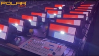 Barra de Luces Estroboscópicas LED Polarlights de 600W RGBW, Luces Estroboscópicas LED para Espectáculos, Eventos, Bares, Clubes, Parques Temáticos
