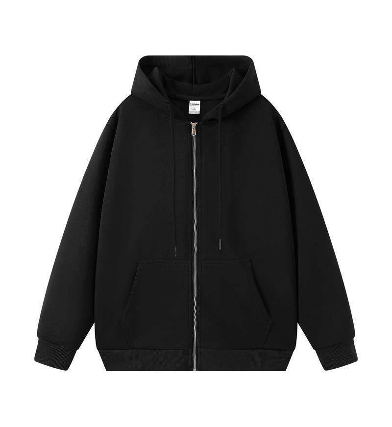 Zipper style-black