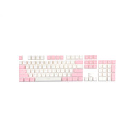 Oem Profile 104 Keys Doubleshot Eco-friendly Personalized Backlit Diy Pudding Keycaps for Mechanical Keyboard 500 Million /
