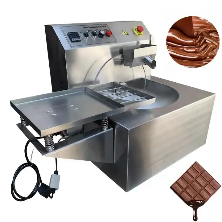 آلة معتمدة من Ce لصنع الشوكولاتة/آلة صب الشوكولاتة الصغيرة/آلة تقسية الشوكولاتة