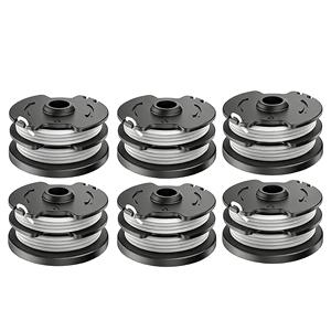 6แพ็คสำหรับเปลี่ยนหญ้าเส้นใยไนลอน1.6มม./27ft TLP-01สำหรับ A1 20-Li Parkside prta/B2/C3 PRT550 PRT300 - Product Image 1