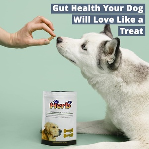 Complément alimentaire pour la santé digestive des chiens et des chats, probiotiques pour animaux de compagnie ODM/OEM, sous forme de friandises molles, favorisant l'équilibre de la flore intestinale - Product Image 4