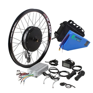 Moteur de moyeu sans balais 48V/52V/60V/72V 1500W 2000W 3000W 5000W avec écran LCD, batterie au lithium 16,7Ah, étanche IP54 - Product Image 1