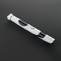 Nexus Sabers Lightsaber Logam Penuh CNC Isi Ulang yang Indah dengan Hilt XRGB Baselit Xeno3.0 Pixel Electronic Kit dan Chassis Keras