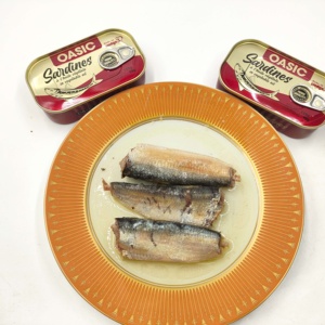 <span class=keywords><strong>Sardines</strong></span> en conserve saines dans l'huile végétale 125g, riches en Oméga-3, fournisseur chinois, livraison directe - Product Image 2