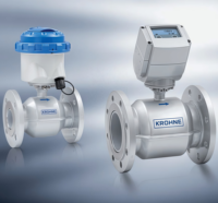 Fournisseur de stock Krohne WATERFLUX 3070 Débitmètre électromagnétique pour eau liquide avec capteur de température et de pression