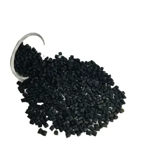 الكريات البلاستيكية المطاطية TPE باللون الأسود والتيار المضغوط لها درجة قاسي تتراوح من 30 إلى 90 درجة كما تباع من المصنع