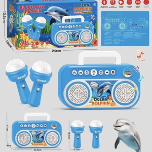 DEFA Set di Strumenti Musicali Educativi Unisex in ABS per Bambini in Età Prescolare, 15 <span class=keywords><strong>Scale</strong></span>, Macchina Elettronica per Cantare, Microfono Giocattolo - Product Image 6