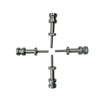 Vis à épaule multi-étages en acier inoxydable 304 non standard, goupille de positionnement à tête hexagonale, fixation usinée par tournage CNC