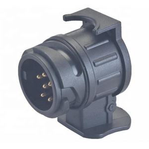 ปลั๊กสายไฟ12V 7ขาหรือ13ขาปลั๊กสีดำปลั๊กและปลั๊กเทรลเลอร์ทดสอบซ็อกเก็ตสินค้ามืออาชีพ - Product Image 6