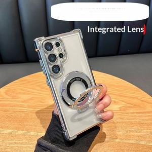 Custodia per Telefono di Design di Lusso con Supporto Magnetico Antiurto in Materiale PC Placcato per Samsung S26 S25 S24 Ultra S23 S22 <span class=keywords><strong>S21</strong></span> Plus - Product Image 4