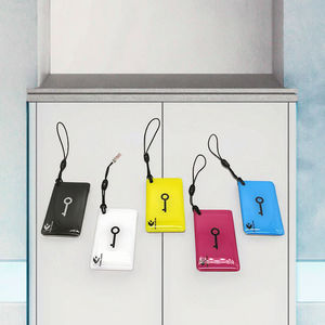 Llavero RFID Mini Impermeable con Logotipo Personalizado al por Mayor - Chip UHF y NFC 1K de 860-960MHz con Código QR en Resina Epoxi para Control de Acceso en Hoteles - Product Image 6