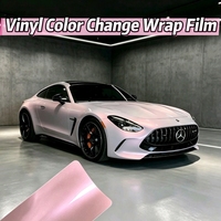 Film de protection de peinture (PPF) en TPU coloré pour voiture, effet hyper brillant, auto-réparant, anti-jaunissement, couleur gris, garantie 6 ans