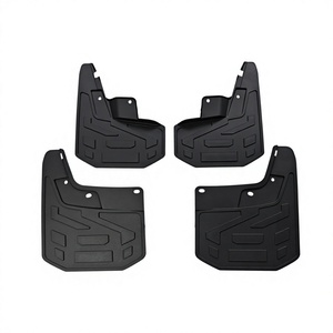 Pare-boue pour Chevrolet Colorado 2023-2025, déflecteurs de porte avant et arrière en plastique noir - Product Image 5