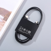 Kabel Pengisian Cepat EP-DN980BBE Tembaga Murni USB-C ke Type-C 3A untuk Penggunaan Komputer & Printer S22/S21