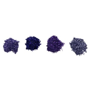 ทรายตกแต่ง Hongzun สำหรับงานฝีมือ DIY ของตกแต่งพลาสติกทำมือ 500 กรัม สีเทา สีเงิน สีทอง - Product Image 3