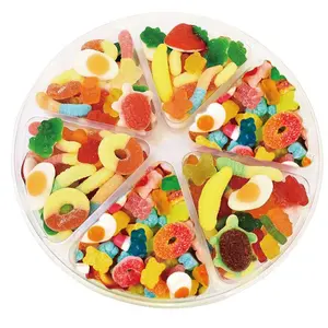 Смешайте сладкий объемный подарок милые разные формы Ассорти оптом жидкие игрушки фруктовые жевательные конфеты