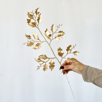 Hochwertige künstliche Blume aus goldenem Blatt von China Factory High-Style Blumen dekor für den chinesischen Neujahrs tisch Günstig
