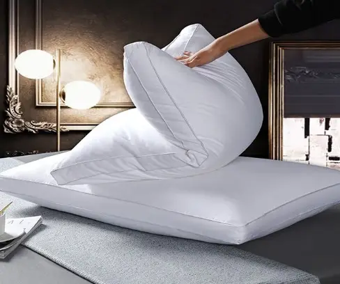 Luxushotel 3D Natural Goose Duck Feather Daunen kissen einsatz Custom Size White Pillow