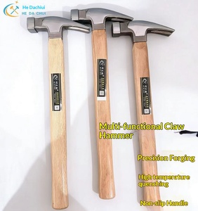 Cclaw hammer small hammer integrated small hammer wooden handle hammer woodworking hammer safety hammer tool mini electrichammer - Product Image 1