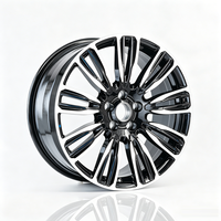 Rines de Aleación de Aluminio Forjado de 20 y 21 Pulgadas, 5x120, con Acabado Mecanizado, Directo de Fábrica, para Jaguar Land Rover Range Discovery 4/5
