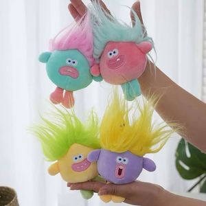 Porte-clés en peluche personnalisé avec logo d'usine, breloques de dessin animé, cadeaux promotionnels, porte-clés en crochet personnalisé - Product Image 4