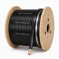 Câble d'alimentation blindé YJV22 1 conducteur 1*185 0,6/1kV en cuivre isolé XLPE avec bande d'acier blindée et gaine PVC type NH