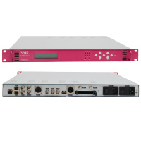 Receptor de Satélite Multicanal DVB-S2X DVB-S2, Decodificador IRD Gateway, Compatible con BISS, Fuente de Alimentación Dual Redundante, Basado en Web