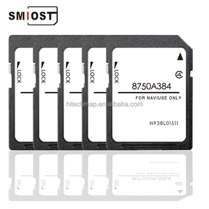 SMIOST Car Navig Navegación GPS Mapa Nav <span class=keywords><strong>Sat</strong></span> System Chang Tarjeta SD CID 16GB para <span class=keywords><strong>Mitsubishi</strong></span> A384 Outlander - Product Image 2