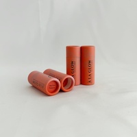 Caja de Embalaje de Cartón de Alta Calidad Hecha a Mano, 100% Biodegradable y Ecológica, Reciclable, con Diseño Personalizado para Bálsamo Labial