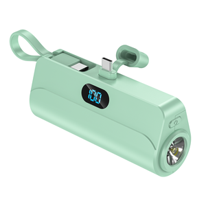 Capsule Power Bank Mini Nouveaux Produits 2025 Haute <span class=keywords><strong>Capacité</strong></span> 5000mAh Chargeur Portable <span class=keywords><strong>Batterie</strong></span> <span class=keywords><strong>Externe</strong></span> Au Lithium Packs USB Power Banks - Product Image 2