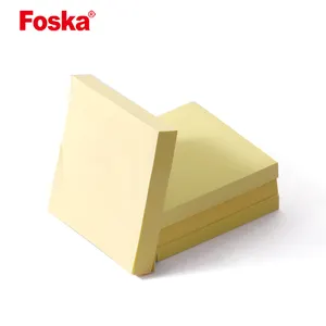 Foska hot sale Simple Style Notepads Unique Sticky Note for School Office Stationery Writable Gift To Do List Post Memo