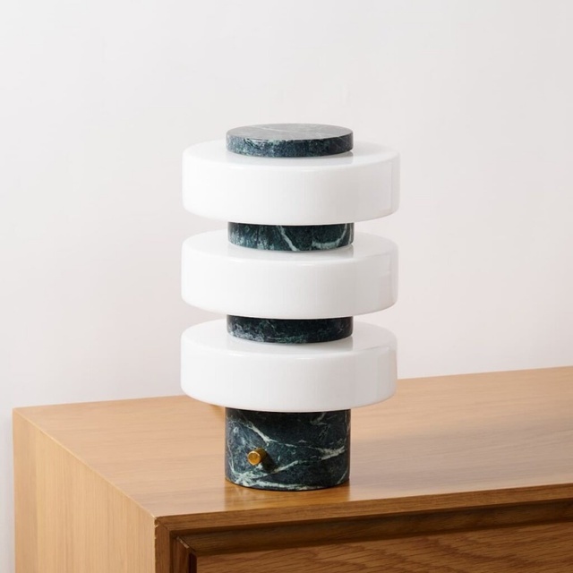 Marble Table Lamp Designer Model Room Nordic Spanish Creative Bedroom Bedside Hotel Table Lamp