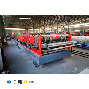 Cấu trúc tòa nhà tốc độ cao sàn làm máy kim loại sàn sàn cuộn hình thành máy cuộn cũ - Product Image 3