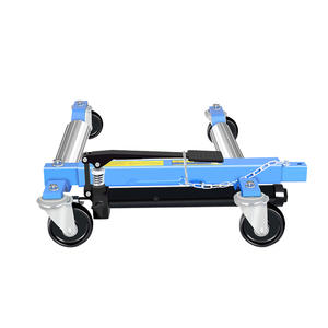 מגבה הידראולי נמוך 4 טון עם 4 גלגלים להרמת רכבים ותחזוקה - Product Image 3