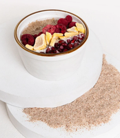 Complément alimentaire en fibres solubles naturelles OEM, poudre de psyllium pour nettoyer le côlon et détoxifier le corps