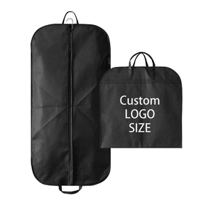 Bolsas de ropa con logotipo personalizado de <span class=keywords><strong>RUNGO</strong></span>, con cremallera y bolsillo para colgar a granel para vestido de boda de hombre, funda para traje de viaje - Product Image 5